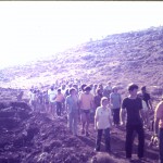 הר ברכה - הפגנה נגד הכוונה להתנחל שם - 1990